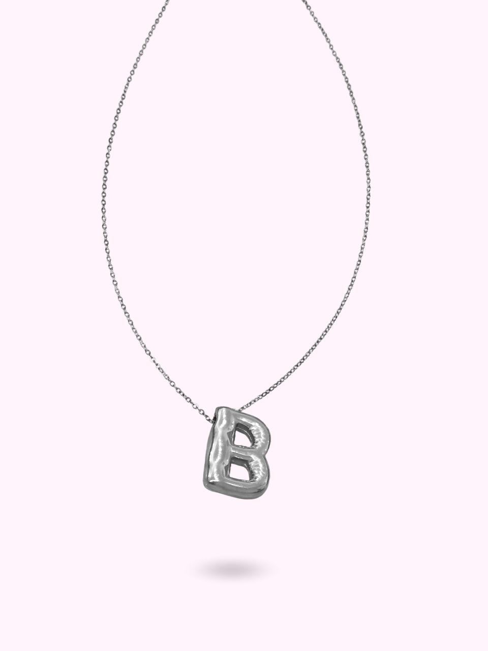 COLLIER HAILEY INITIAL ARGENTÉ