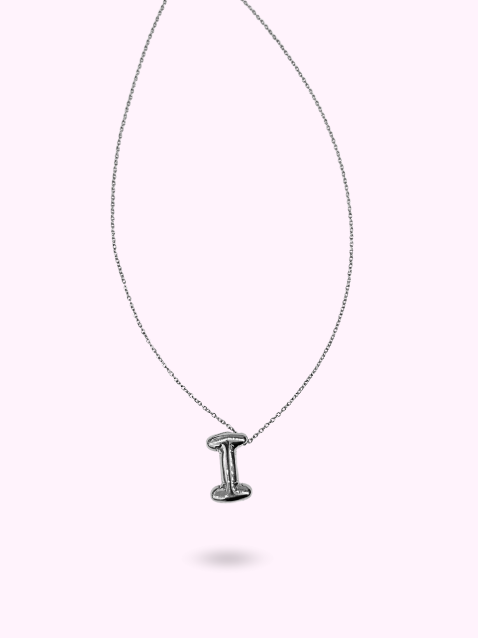 COLLIER HAILEY INITIAL ARGENTÉ