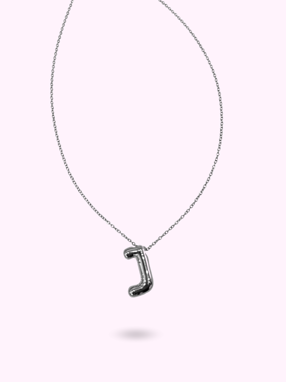 COLLIER HAILEY INITIAL ARGENTÉ